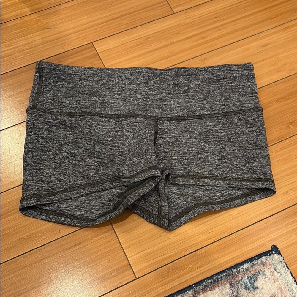 Lululemon Gray bike Shorts
